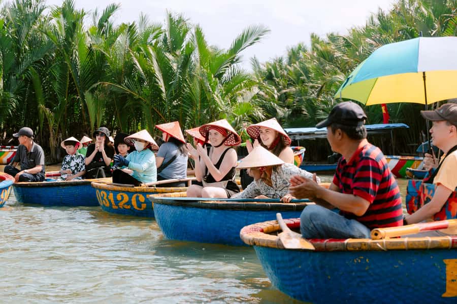 BUFFALO RIDING -BASKET BOAT & BIKE TOUR-HOI AN - Pedaling Through Rice Paddies and Village Lanes
