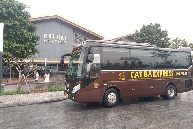 Bus Hanoi to Cat Ba Island with Cat Ba Express - The one consideration to keep in your plan: weather