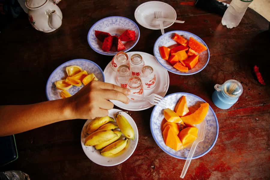 Can Tho: A Real Mekong Tour, Floating Market, Cacao & Life's - Organic cacao farm: Mr. Cacao, cacao milk, and real uses