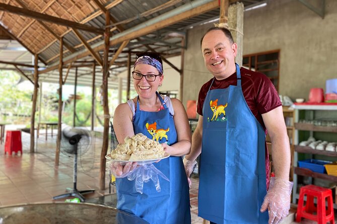 Can Tho: Cycling in Village-Fruit Garden-Experience Local Ferry - Beyond the headline market: rice paper noodles and cocoa treats