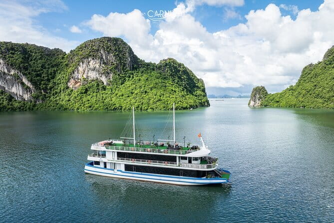 Carnival Cruise: Halong Luxury Cruise Day Trip -Swim, Kayak, Cave - From Hanoi to Tuan Chau Marina: plan for an early start