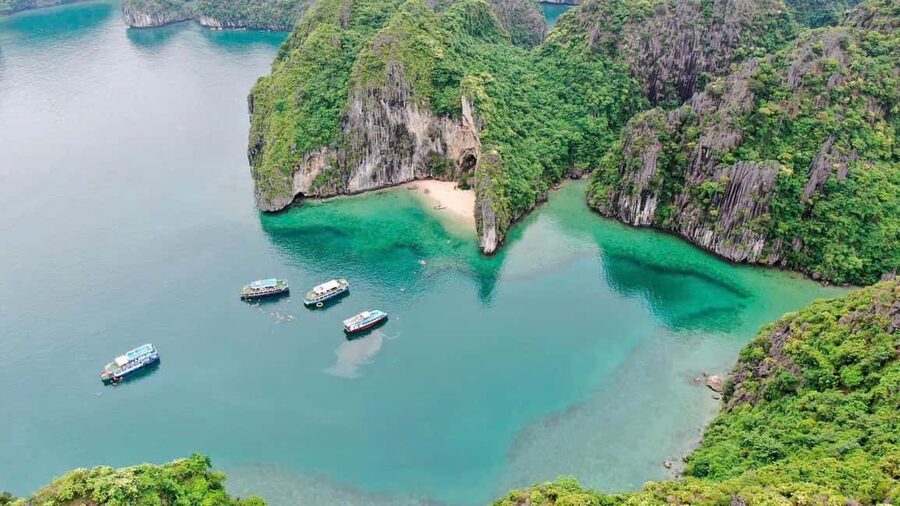 Cat Ba/Ha Noi: Lan Ha and Monkey Island Full Day Boat Trip - Bright and Dark Cave kayaking inside Cat Ba Biosphere Reserve