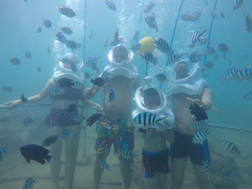 Cham Island: Underwater Walking & Snorkeling Tour - Hand-Feeding Fish On The Ocean Floor: The Magic Moment