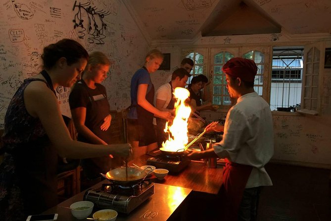 Chef Vu Cooking Class Plus Market Trip in Saigon Center (Pick up by Cyclo) - Saigon in Four Hours: Cyclo Pickup, Market Prep, and Cooking Start