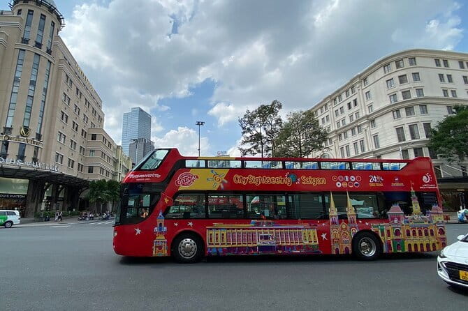 City Sightseeing Saigon Bus Tour - Blue Route: a different side of Saigon, starting at Pham Ngu Lao