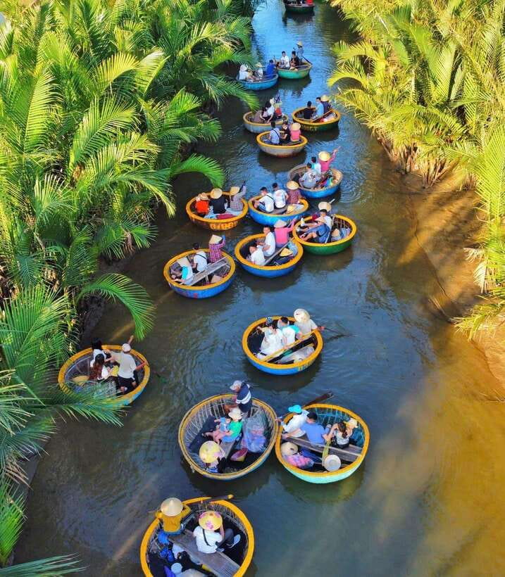Coconut Boat Hoi An - Getting There: Coconut Island Đảo Dừa Xanh and the Grab Trap to Avoid