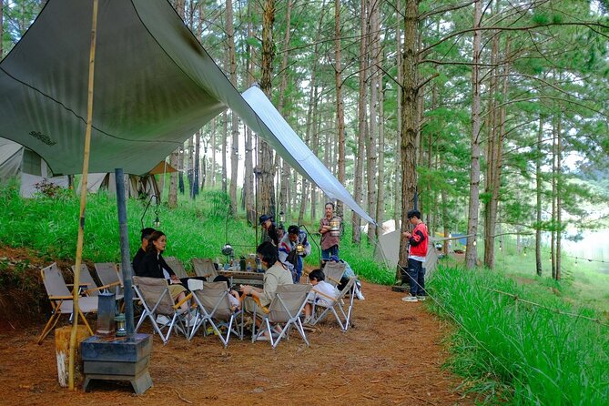 Combo Activity Trekking, Sup Paddling, Camping and Canyoning - Stop 2: Datanla Waterfall and the shift from canyon adrenaline to classic scenery