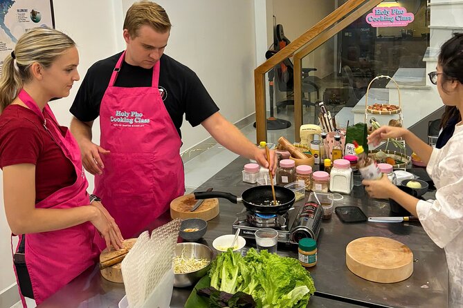 Cook 4 Local Vietnamese Dishes In Pink-themed Class & Market Tour - What you learn while cooking, beyond the recipe