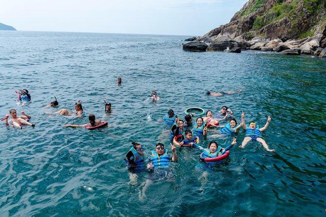 Coral Reef Snorkeling and Floating Bar Party from Nha Trang - Stop 1: Hòn Tằm Snorkeling, Swimming, Sun, Then Brunch