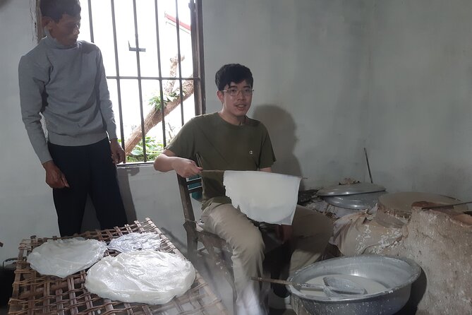 Countryside Bicycle To-Trà Quế village,Carpentryvillage,makingMat - Lantern making, rice noodle making, and weaving sleeping mats