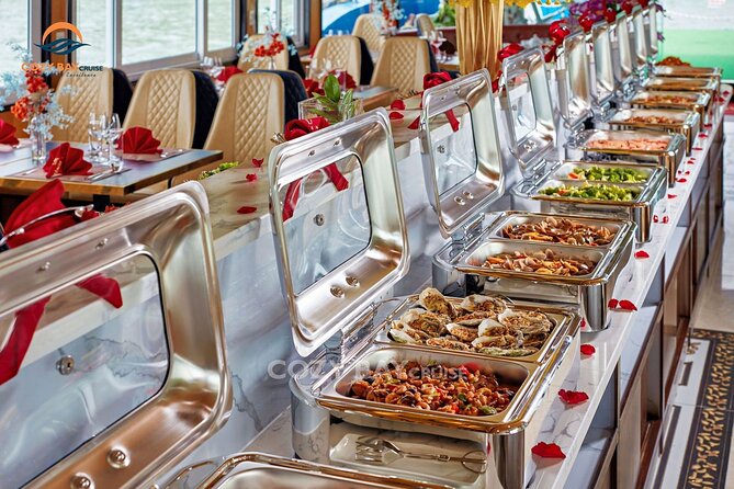 Cozy Bay Halong 5-Star Day Cruise, Buffet, Cave, Kayak, Swimming - Ti Top Island: beach time, then a peak climb for views