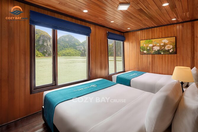 CozyBay Cruise-The Best Small Group 2D/1N inHalong-All inclusive - Food on board: included meals are a big part of the value