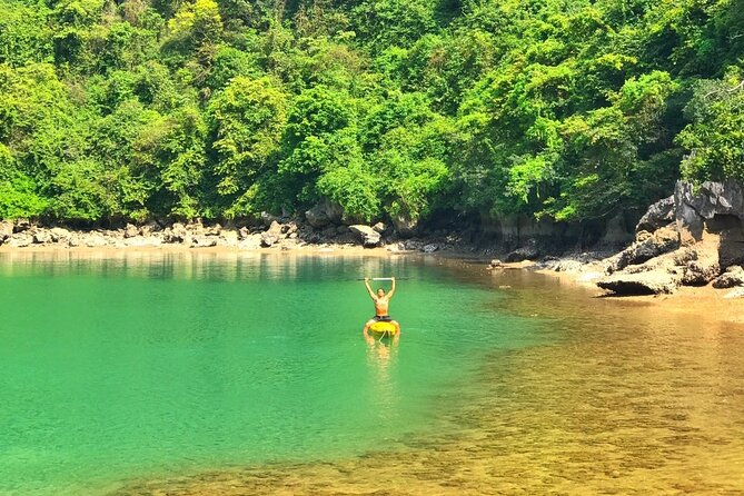 Cruising- Kayaking- Cycling- Trekking 3D/2N from Cat Ba in less tourist areas. - Kayaking, swimming, and how the guide team changes everything