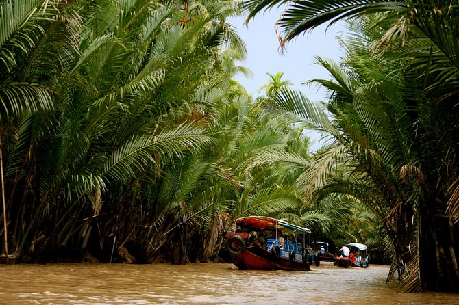 Cu chi Tunnel & Mekong Delta Full Day BBQ Lunch Lux Group 10 pax - Cu Chi Tunnels: learning how the underground system worked