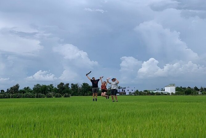 Cu chi Tunnel & Mekong Delta Full Day BBQ Lunch Lux Group 10 pax - River time and the bee farm stop: honey tea and photo moments
