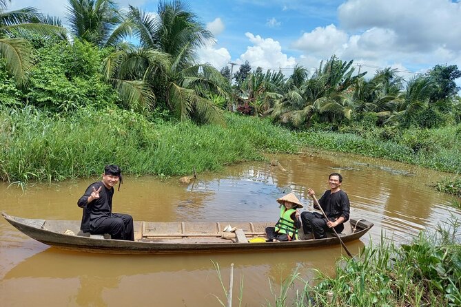 Cu chi Tunnel & Mekong Delta Full Day BBQ Lunch Lux Group 10 pax - Coconut candy factory and the everyday economy of the Delta