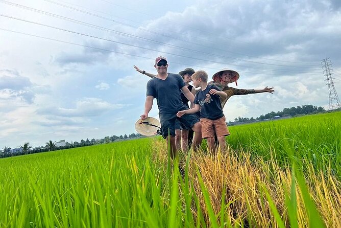 Cu chi Tunnel & Mekong Delta Full Day BBQ Lunch Lux Group 10 pax - Fishing village and floating houses: a quick look before you head back