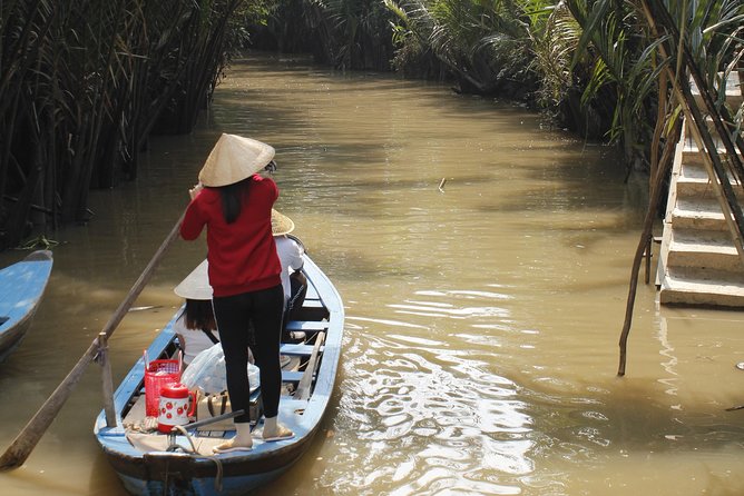 Cu Chi Tunnels and Mekong Delta 1 Day From Ho Chi Minh City - My Tho on the Mekong: Agriculture Views, Boat Rides, and Village Sounds
