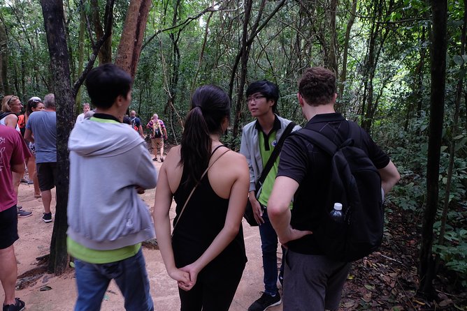 Cu Chi Tunnels By Motorbike and Scooter - Rubber tree farm stop: understanding resources beyond the war story