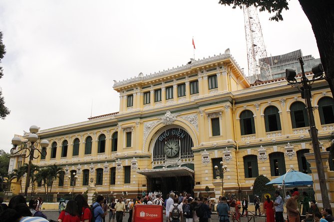 Cu Chi Tunnels - Tapioca & City Tour (6 Major Attractions) 1 day - Notre Dame Cathedral and the Central Post Office keep the city readable