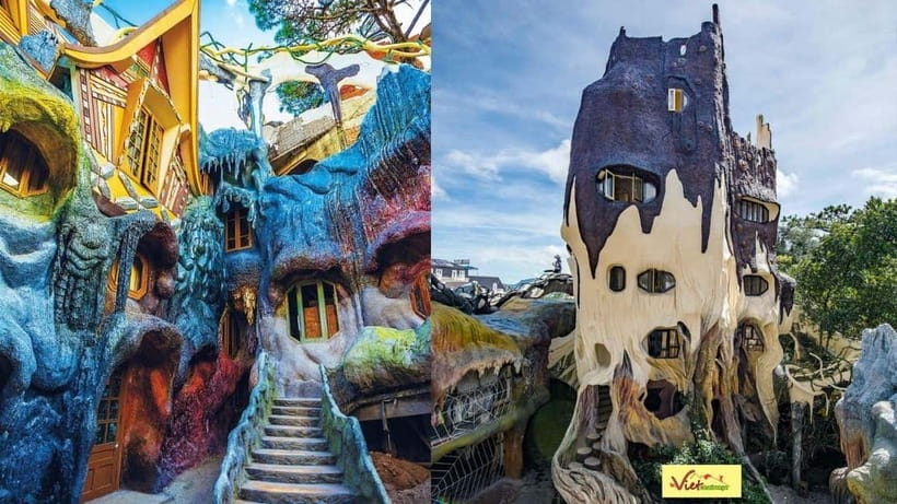Da Lat: Half-Day Morning Datanla + Clay Tunnel + Crazy House - Datanla Waterfall plus the Alpine Coaster: control the speed on 2.4 km of track