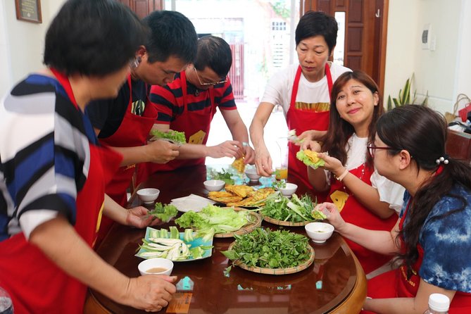 Da Nang Cooking Class with Coffee Tasting and Market Visit - The meal you make: family-style lunch that fills you up