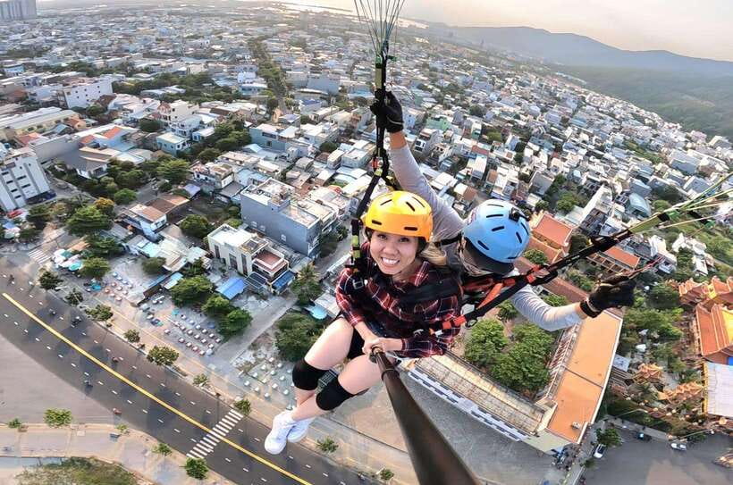 Da Nang Private paragliding experience on Monkey Mountain - Timing, wind delays, and weight limits you must respect