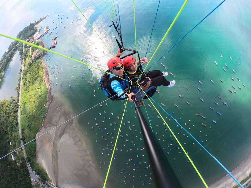Da Nang Private paragliding experience on Monkey Mountain - Getting to Buu Dai Son Temple and up to Monkey Mountain