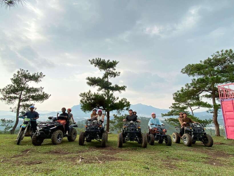 Dalat: 1- or 2-Hour Sightseeing ATV Adventure - Coffee and the Finish: A Nice Reset in Highland Style