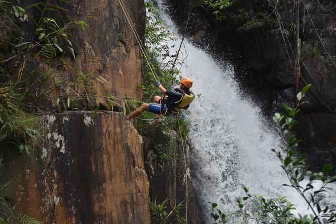 Dalat Canyoning Day Trip - From a 30m Waterfall Swim to a 5m Sliding Section