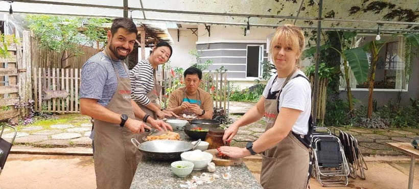 Dalat: Home Cooking Class with Central Market Tour - What to expect time-wise (so you do not feel rushed)