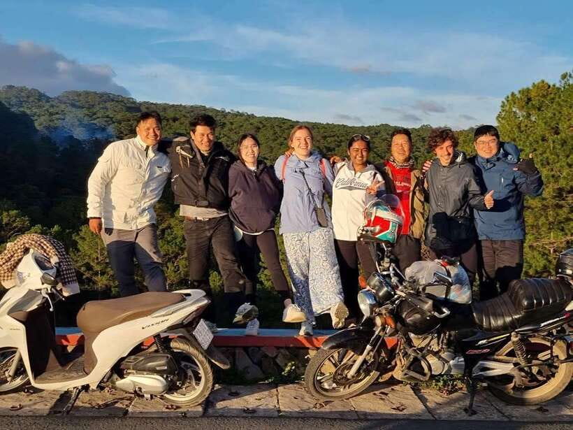 Dalat: The Secret Tour Plus Pongour Fall - Small Group - The motorcycle ride, the adrenaline, and the scenery stops