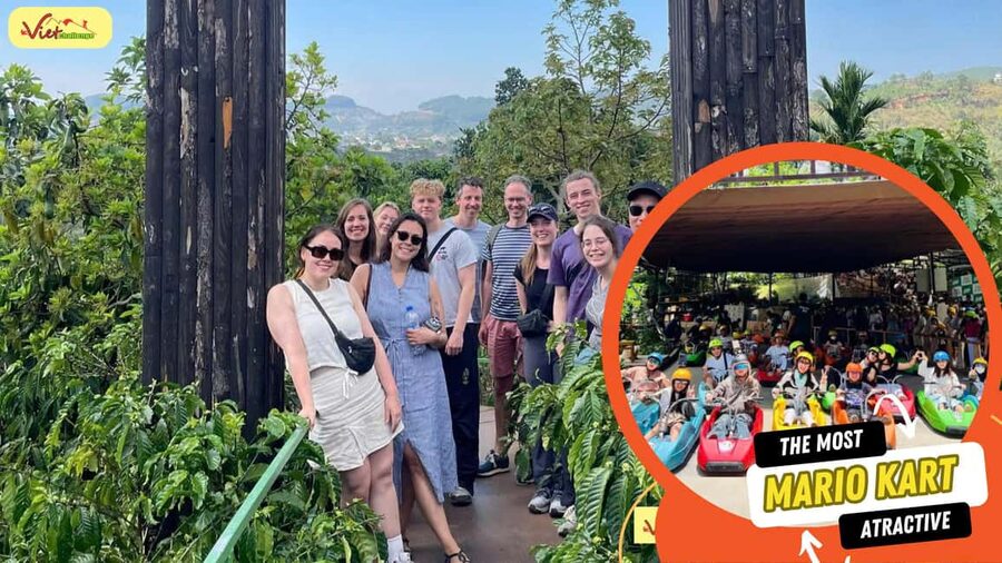 Dalat Top Tourists Sights - Waterfall & luge kart/Mario kart - Key highlights at a glance