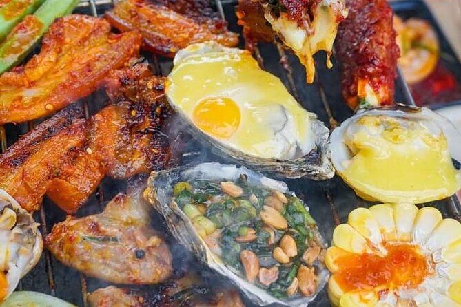 DaNang Night Foodie Tour-Sighseeing with Aodai Lady Rider Private - What You Eat: From Banana-Leaf Desserts to BBQ Meat or Seafood