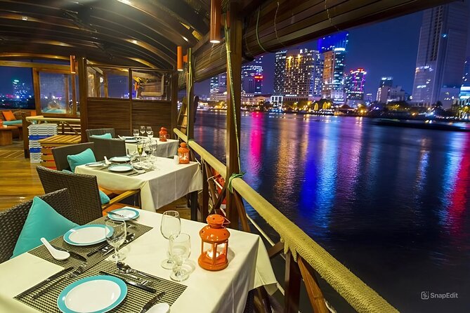 Dinner On Cruise In Ho Chi Minh City With Private Table - From Your Hotel to the Dock: Pickup, timing, and small-group size