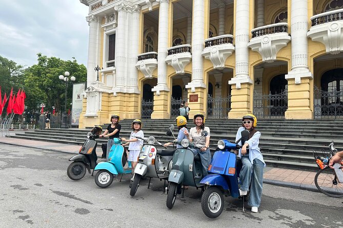 Discovery Inside Ha Noi City Tour By Vespa - Stop 1: Hanoi Opera House, The Big-Icon Start