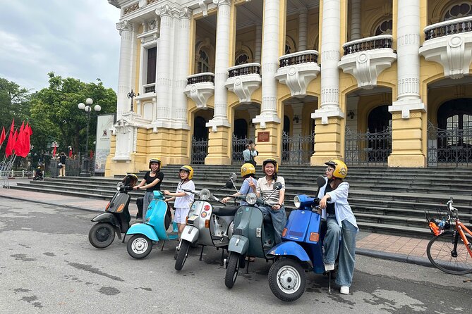 Discovery Inside Ha Noi City Tour By Vespa - The 4.5-Hour Route, Opera House to Old Quarter Food