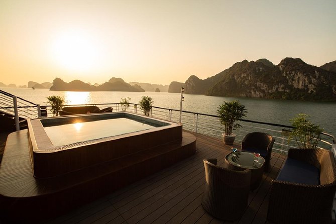 Doris Cruise 5 star cruise 2 days visiting Halong Bay Lan Ha Bay private balcony - Ha Long Bay Return Timing, and Why Finishing Back in Hanoi Helps