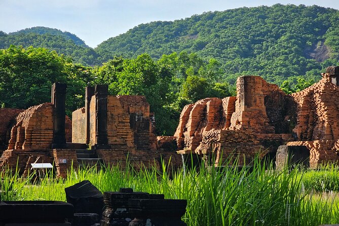 Early Morning My Son Sanctuary Trip w. Champa Food & Coffee - After the ruins: Champa food breakfast, mochi, fruit, and coffee