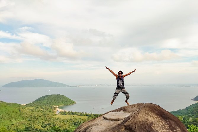 Easy Rider private tour via Hai Van pass from Hue - Da Nang - Hoi An (1Way|Loop) - Lang Co Beach: Ocean Air, Mountain Views, and Lunch Time at Your Pace