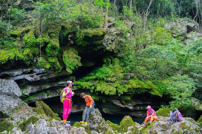 Elephant Cave and Ma Da Valley | Secrets of Phong Nha | Full Day - Ma Da Valley Walk: River Crossings and Crystal Water Time