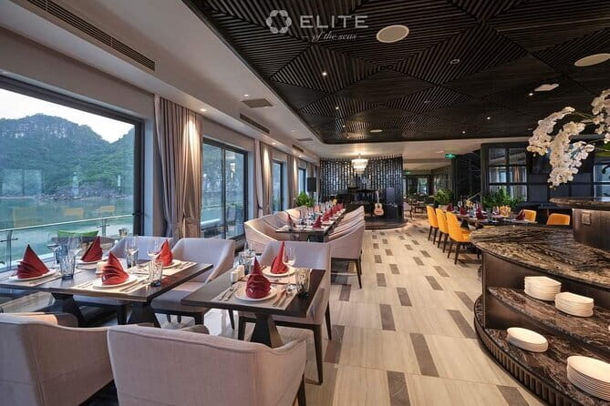 Elite of The Seas - Unique Luxury 3 Days Cruise in Halong & Lan Ha Bay - Elite of the Seas at a Glance: Modern Luxury in Lan Ha Bay Water