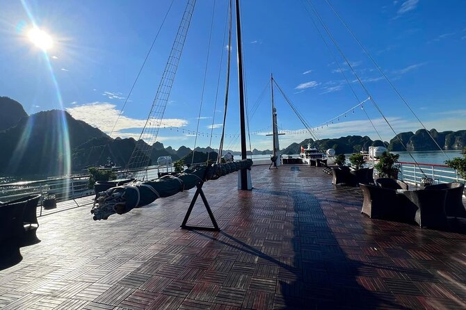 Erina Cruise Lan Ha Bay Halong Bay 3 days 2 nights depart from Hanoi Old Quarter - Day 1 in Lan Ha Bay: Tra Bau Kayaking and Swim Time