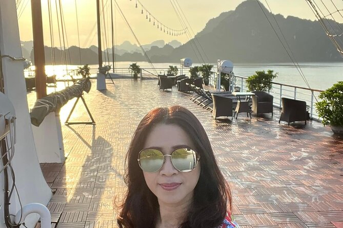 Erina Cruise Lan Ha Bay Halong Bay 3 days 2 nights depart from Hanoi Old Quarter - Day 2 Afternoon in Lan Ha Bay: Hidden Islands and Three Peaches