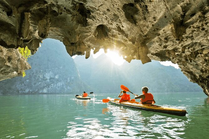 Excellent Halong Bay Day Cruise All Inclusive From Hanoi - Sung Sot Cave: the first cave stop that sets the tone