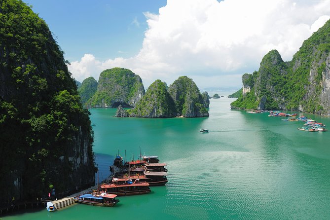 Excursion to Ha Long Bay with Titop Island and kayaking in Luon Cave - From Hanoi to Tuan Chau port: the 2.5-hour highway ride