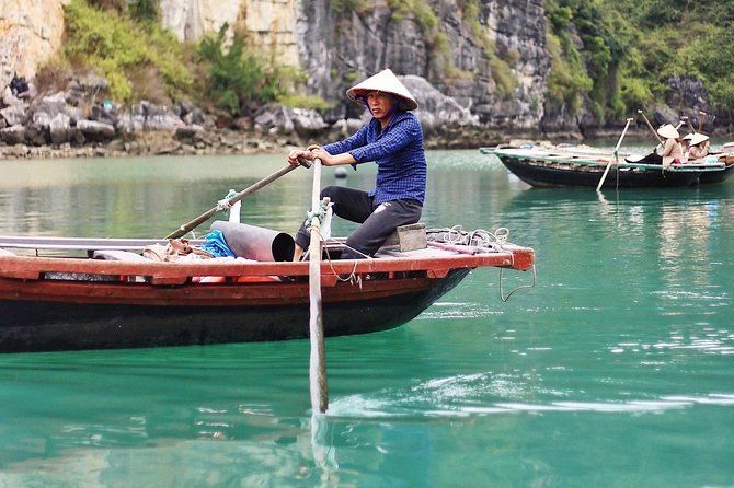 Excursion to Ha Long Bay with Titop Island and kayaking in Luon Cave - Titop Island: swim time or a climb for panoramic views