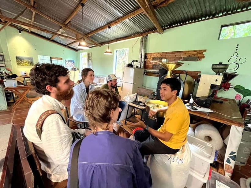 Experience specialty coffee with sustainable coffee farmers - HuyEco Coffee & Culture: Where Coffee Turns Into a Hands-On Lesson