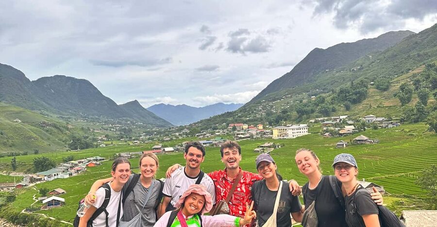 Explore Sapa by TrekkingAdventures, Mountain,Rice fields - The walking route: Sapa to Y Linh Ho, Lao Chai, and Ta Van