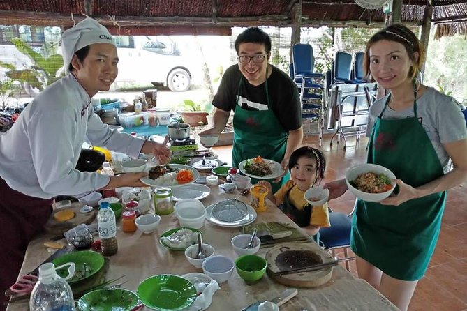 Explore Vietnamese Cuisine: Cooking Class from Ho Chi Minh City - Cooking four dishes, then actually eating them